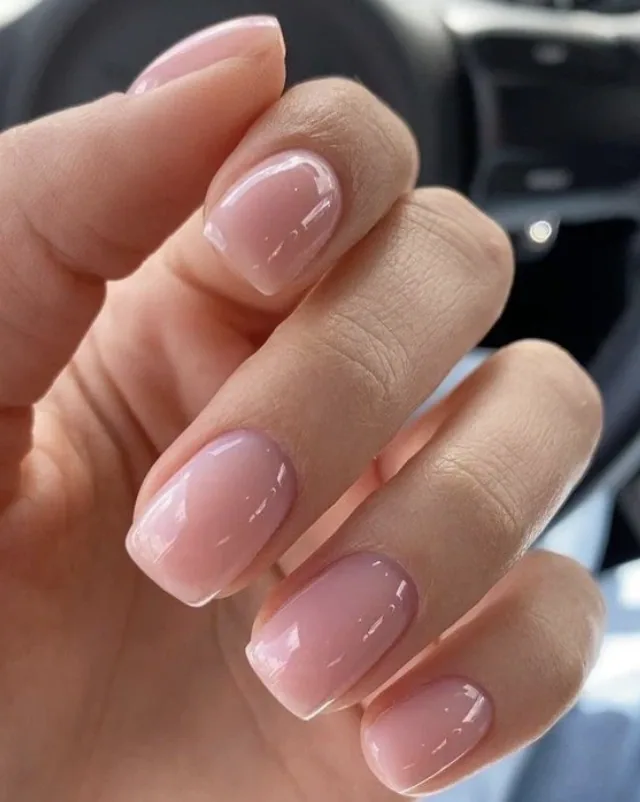 Resultaat van een BIAB-manicure